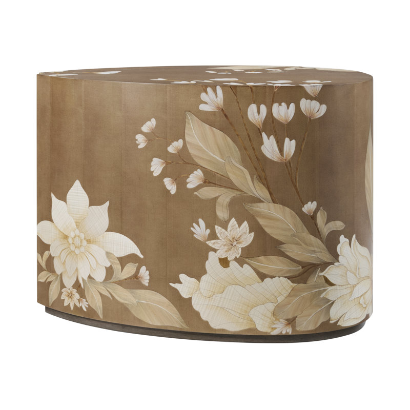 Bouquet End Table, Toasted Cashew