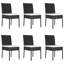 Elmsall 6 - Person Patio Dining Set with Rectangular Table , Cushions Included-737941420-737941416-737941421