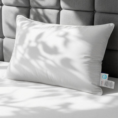 Luxury Canadian White Goose Down Pillow - 900+ Fill Power, 800 Thread Count Cotton Shell, Soft Down Pillows for Sleeping, Hotel Collection Pillow for Neck Pain Relief (1 Pack, 20"x26")