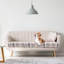 8 pièces de housses de coussin de patio extensibles rayées, housses de siège de canapé d'extérieur lavables et imperméables
