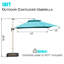 Parasol en porte-à-faux 114,17 po-97667411
