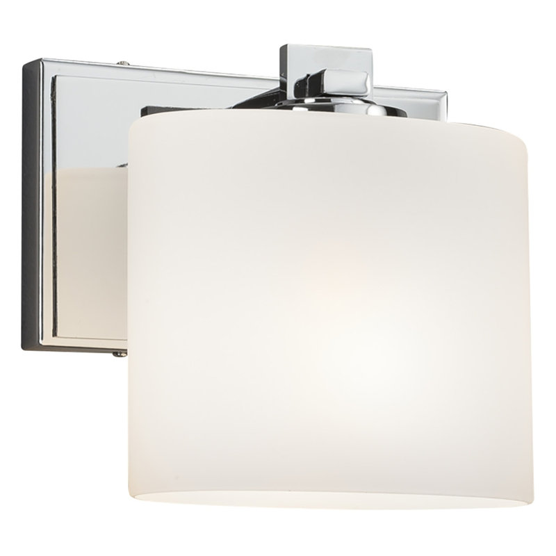 Casson LED Armed Sconce, Polished Chrome