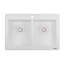 33" L x 22" W Double Basin Dual Mount Kitchen Sink-1790469021