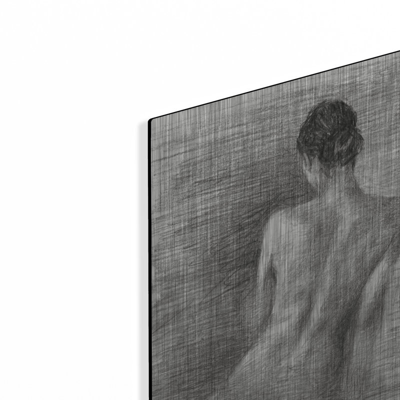 Red Barrel Studio® «Light Study» par Ethan Harper, art mural en métal, H 16 po x l 12 po