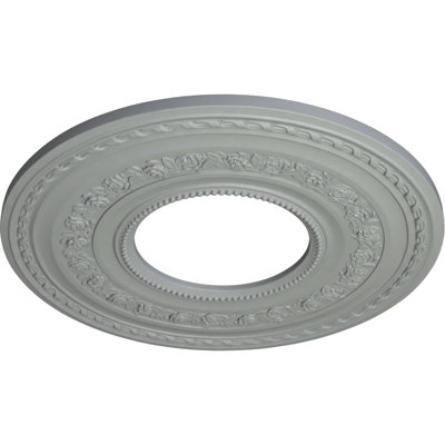 Endurathane Anthony Ceiling Medallion, 29 3/8"OD x 11 5/8"ID x 1 1/8"P (Fits Canopies up to 11 5/8"), Factory Primed