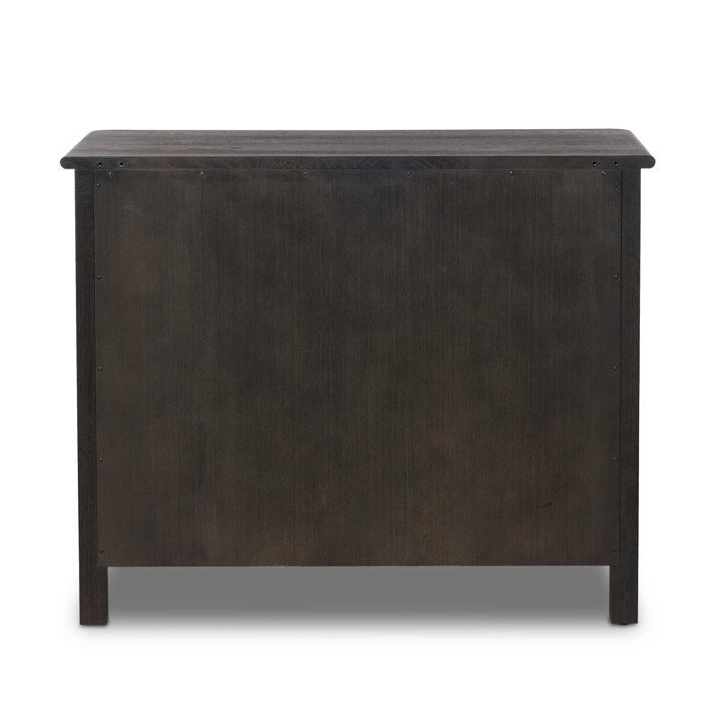 Pika Chest-Weathered Oak, Smoked Black Oak Veneer