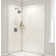 FlexStone Elegance 2-Panel 48"W x 36"D x 80"H Corner Shower Surround