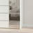 Elise Modular Wood Closet System with Mirror in White