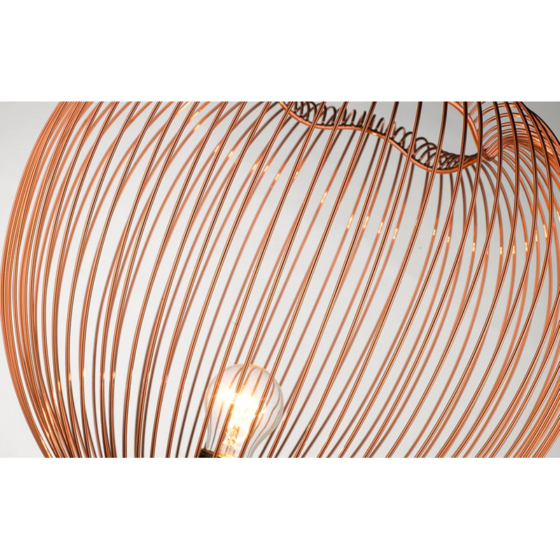 Marez Metal Table Lamp, Copper