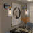Stegeman Wrought Iron Armed Sconce