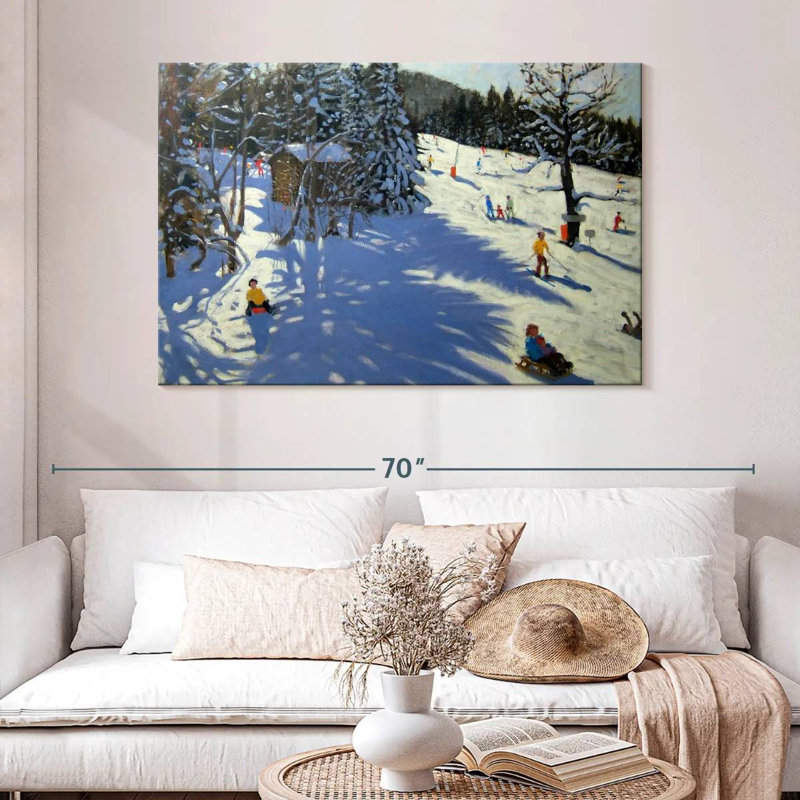 Sireci Mountain Hut Morzine, 32" H x 48" W