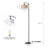 71'' Arched/Arc Rattan Floor Lamp