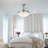Jordani 42'' Ceiling Fan with LED Lights-1950606363