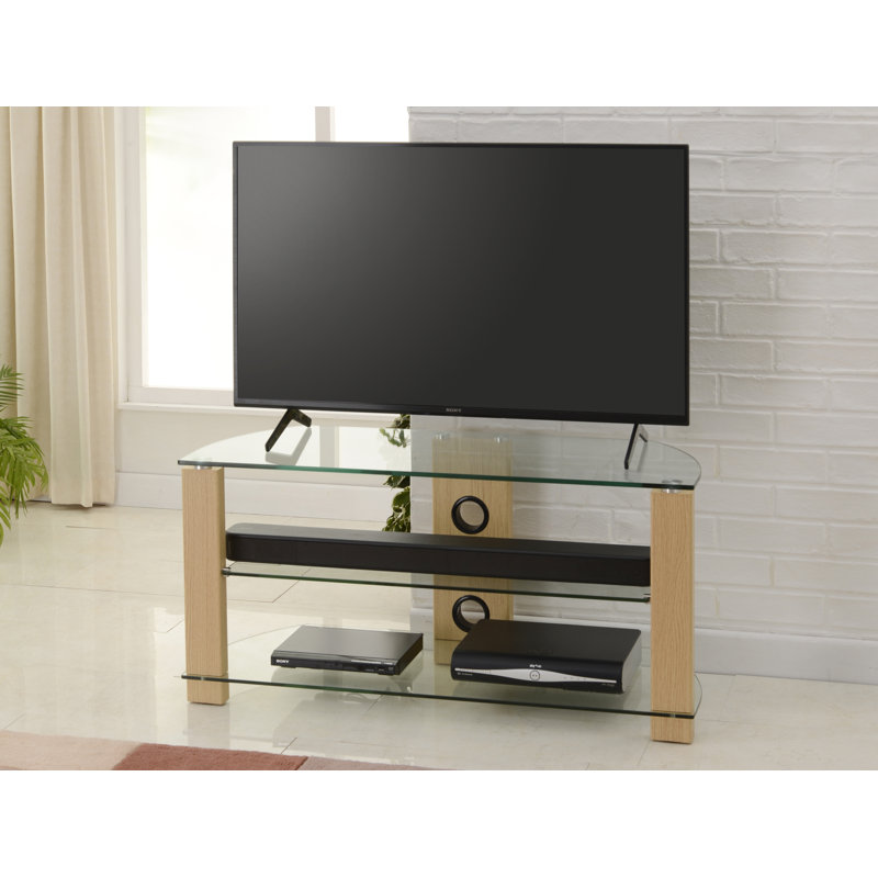 TV Stand, 50”H x 80”L x 40”W, Oak