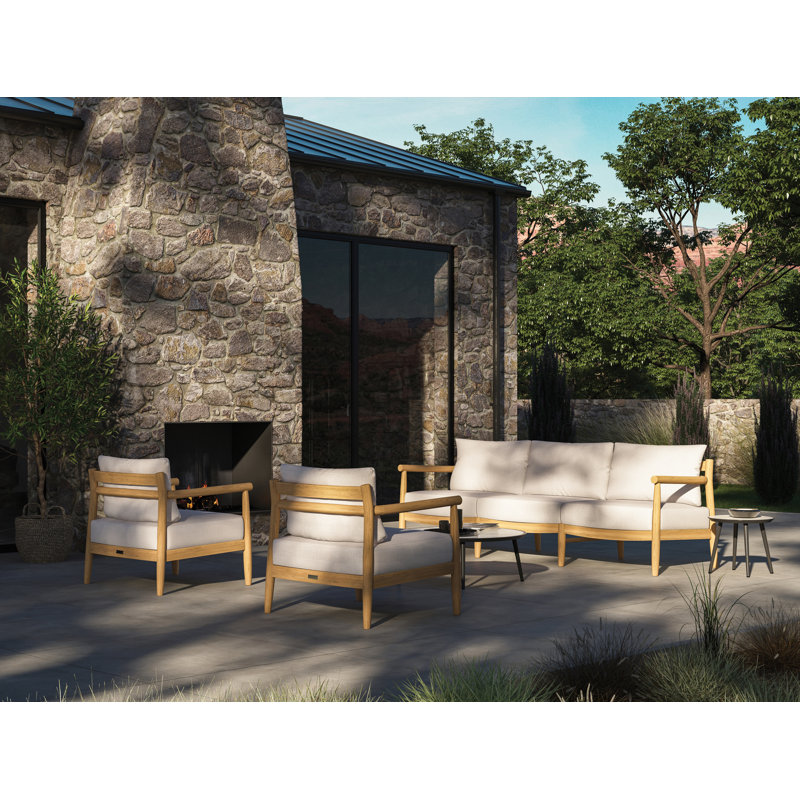 Lido Outdoor Teak Lounge Chair
