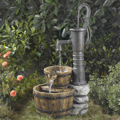 Keghart Hand Crafted Weather Resistant Cascade Fountain