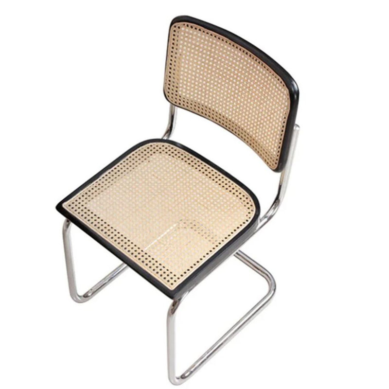 Chaise de salle à manger Toronto Cane, Noir, noir, noir, noir