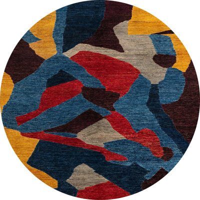 Tapis abstrait moderne 4264
