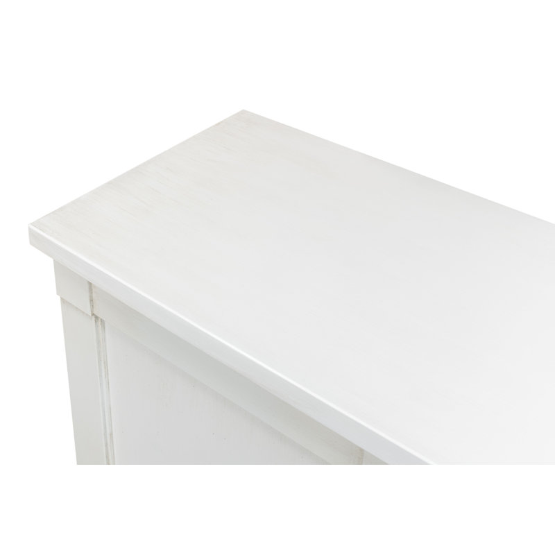 Montgomeryville 75'' W Solid Wood Sideboard, White