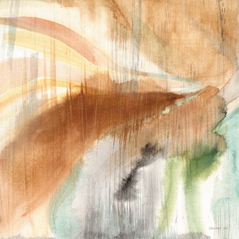 «Desert Spring» par Danhui Nai - impression, H 20 po x l 20 po, Toile tendue