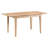 Arndt Fully Assembled Rectangular 120cm Solid Wood with Oak Veneer Extending Dining Table