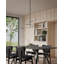 Rotaire 3 Light Metal Dimmable LED Sputnik Chandelier