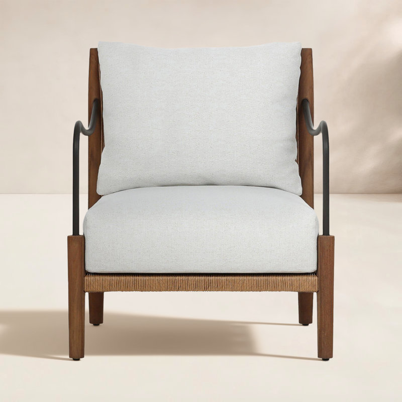 Andover Outdoor Teak Lounge Chair