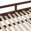 Lit de jour extensible en bois avec couchette - Finition espresso-2094232833
