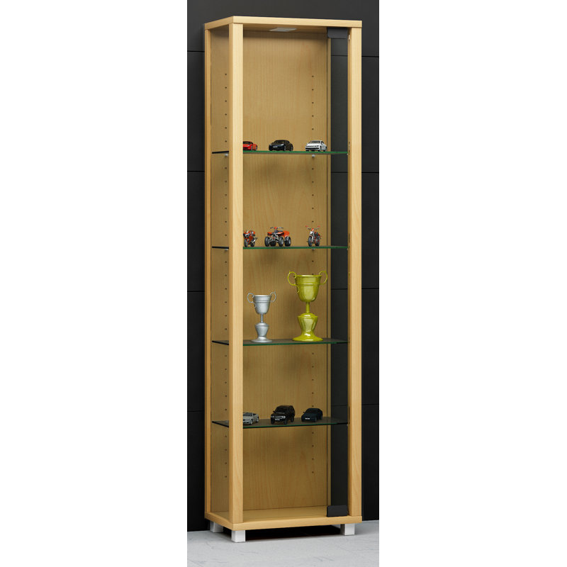 Everglade Display Cabinet, Brown, Yes