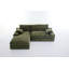 Canapé en L, canapé modulaire, canapé de style minimaliste, canapé rembourré-106403397