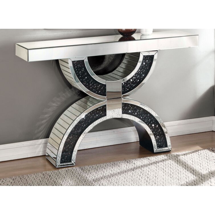 Siobhan 47 Console Table and Mirror Set Rosdorf Park