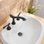 Robinet de lavabo de salle de bain espacé 8 trous à 2 poignées 8-16 pouces-58107811