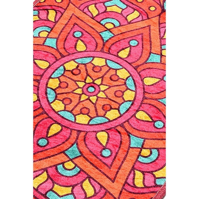 Non-Slip Bathmat, 100% Polyester, 15.8 x 23.6 inches | Antiallergic, Dust & Stain Repellent, 20.5 oz/sq yd | Machine Washable, Easy Care | Ideal for Bathrooms, Elegant & Functional Design