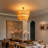 Ashli 6-Light Boho Dimmable Tiered Drum Chandelier
