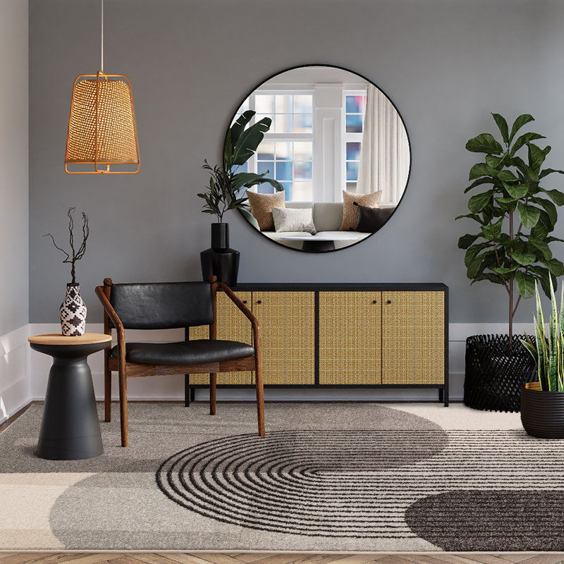 Zellig Geometric Area Rug, Rectangle 160 x 230cm
