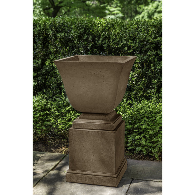 Shelbourne Handmade Planter, Brownstone