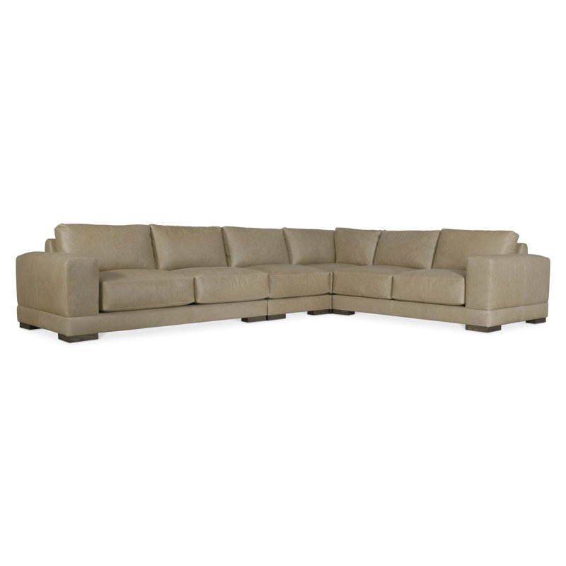 Lars Sectional, 28" H x 142" W x 110.5" D, Right Hand Facing