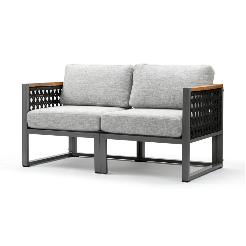 Frediana 59'' Square Arm Loveseat