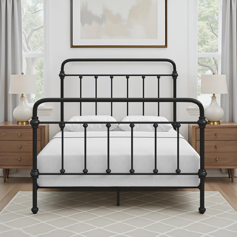 Metal Slat Bed, Full