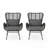 Patio Chair with Cushions (Set of 2)-1163799388