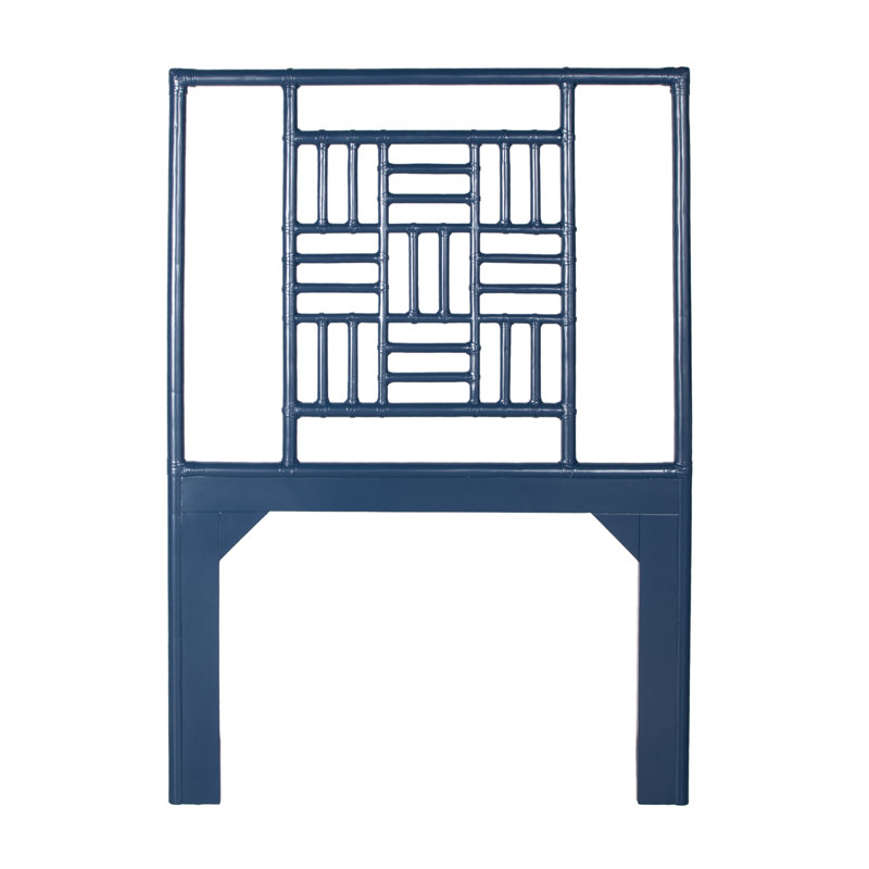 Finn Twin Extra Long Bed, Turquoise, Twin, Blue;Navy Blue