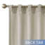 Panneau de rideau simple semi-transparent filtrant la lumière-2136581490-2136581491