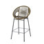 Tabouret de bar d'extérieur vert Ferrara, ensemble de 2-283310612