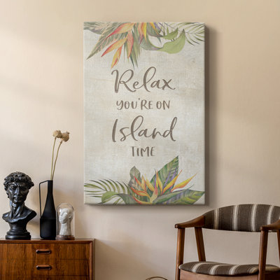 Vous êtes à l'heure de l'île - galerie Cavas sur mesure