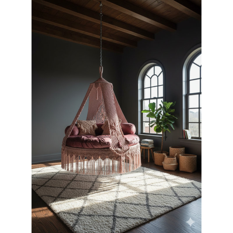 Porch Swing with Canopy