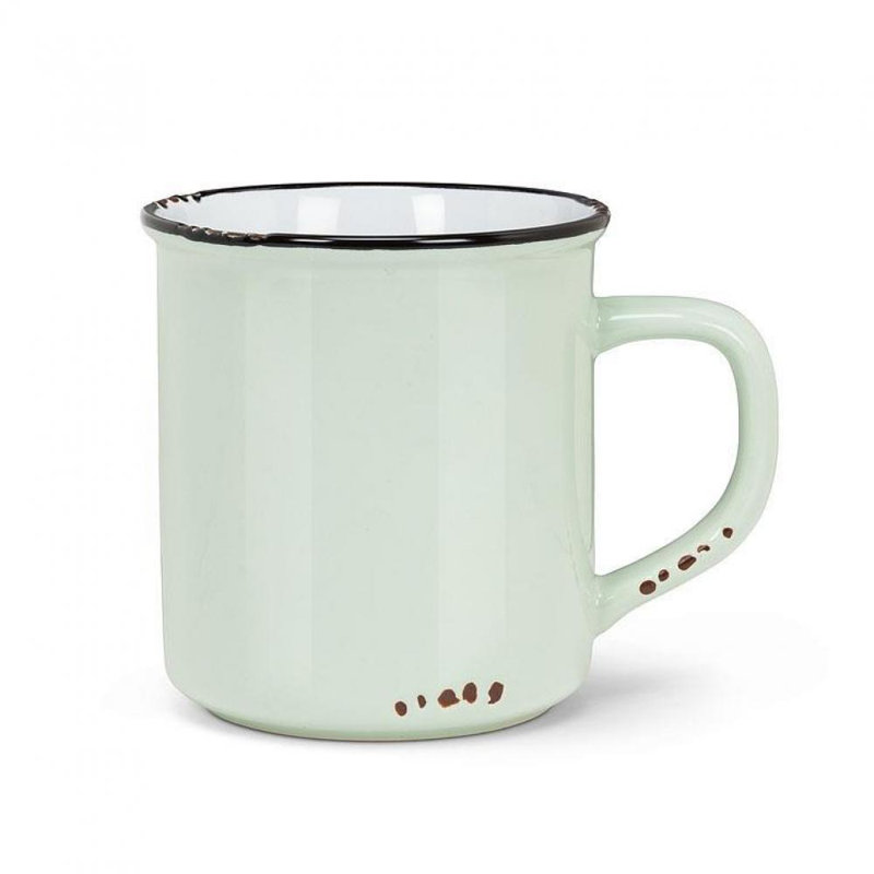Jimique Stoneware Coffee Mug, Mint