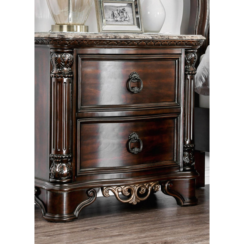 Mobilier de chambre à coucher 1Pc Table de chevet seulement