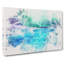 Aurora Borealis At Night - Wrapped Canvas Print-56656638