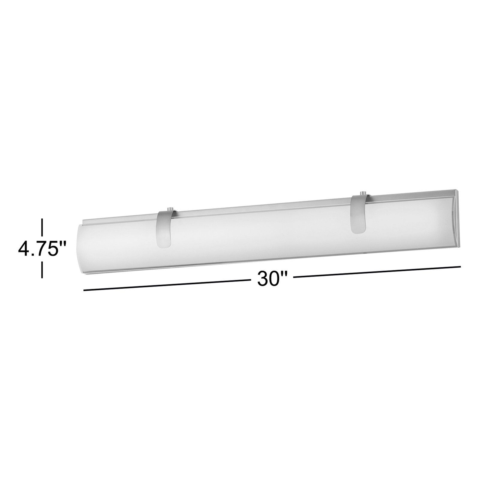 Elmer 2 Light Dimmable LED Bath Bar, Gold