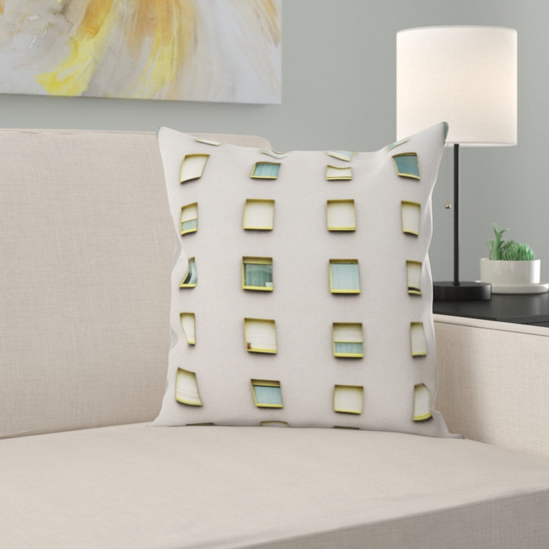 Microsuede Throw Pillow